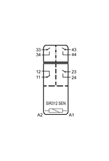 ELESTA relays SIR4 Baureihe - SIR312 SEN