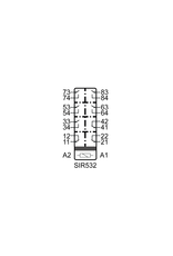 ELESTA relays SIR8 Baureihe - SIR532