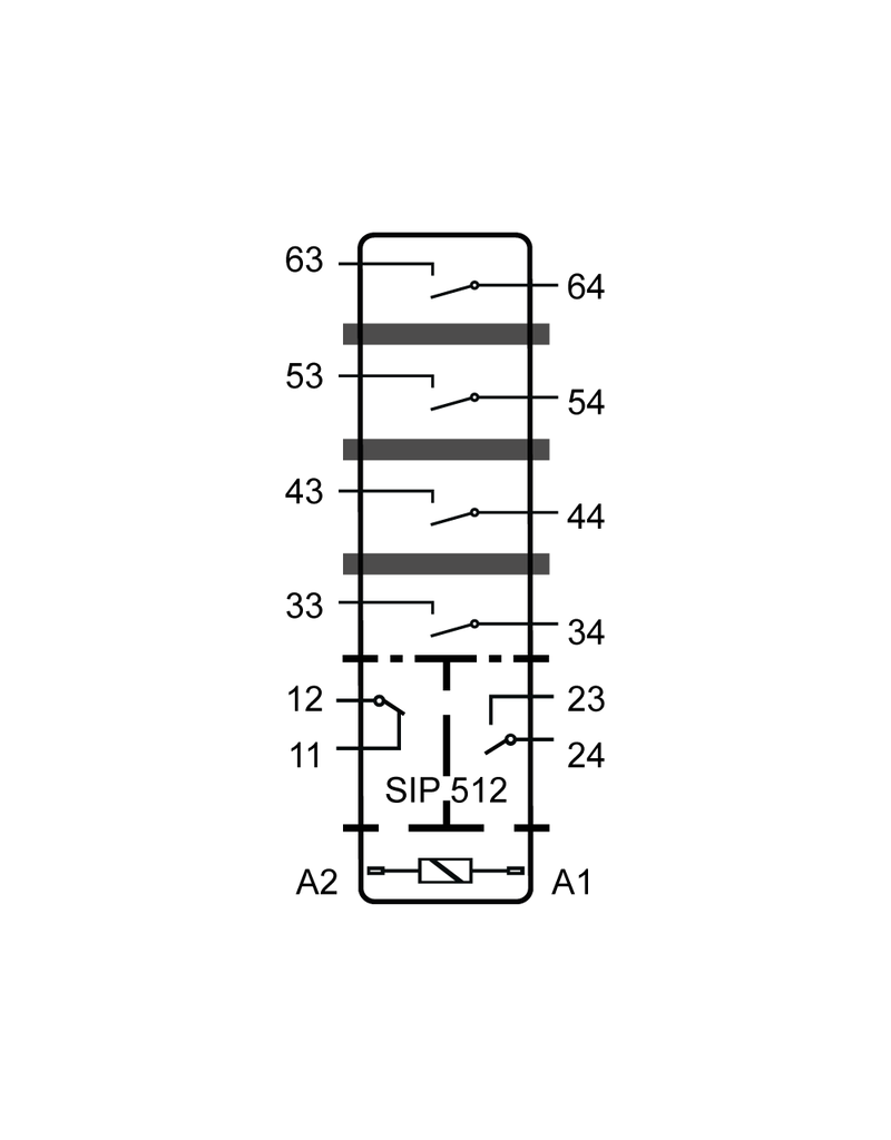 ELESTA relays SIP6 Baureihe - SIP422