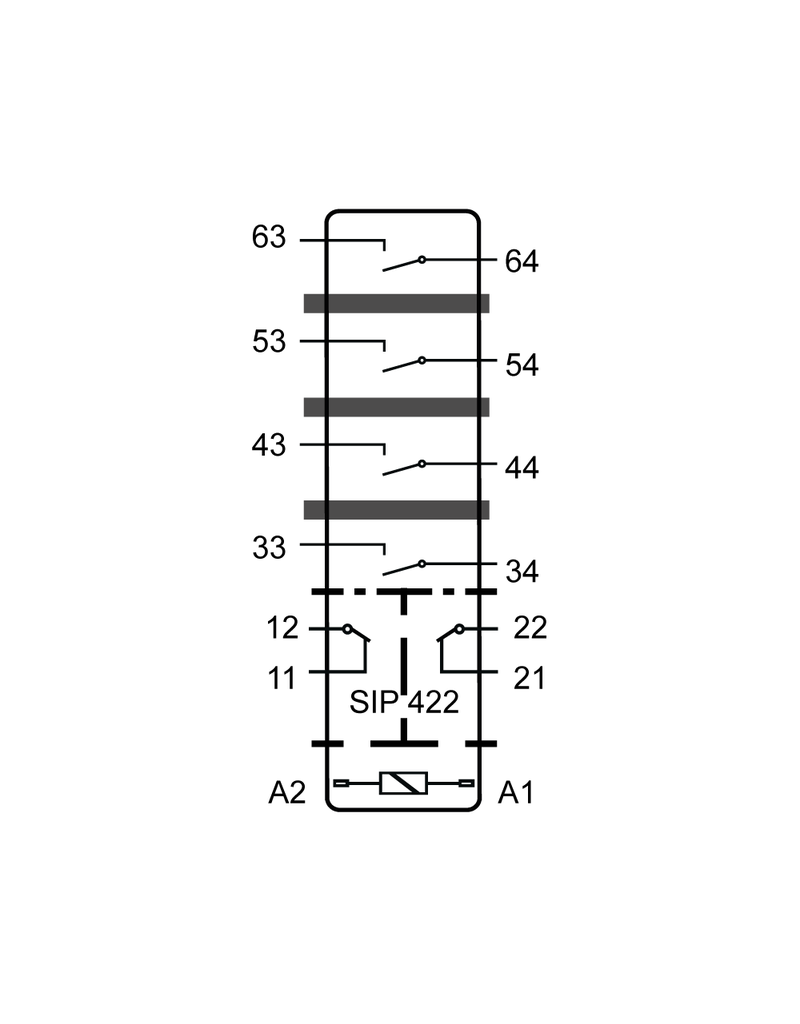 ELESTA relays SIP6 Series -SIP512