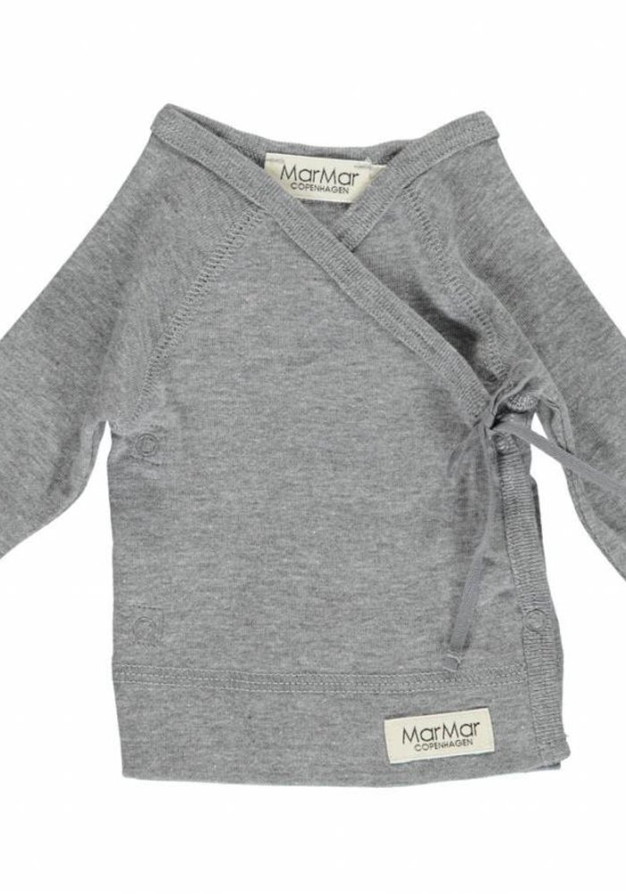MarMar Copenhagen New Born Wrap LS Grey Tut