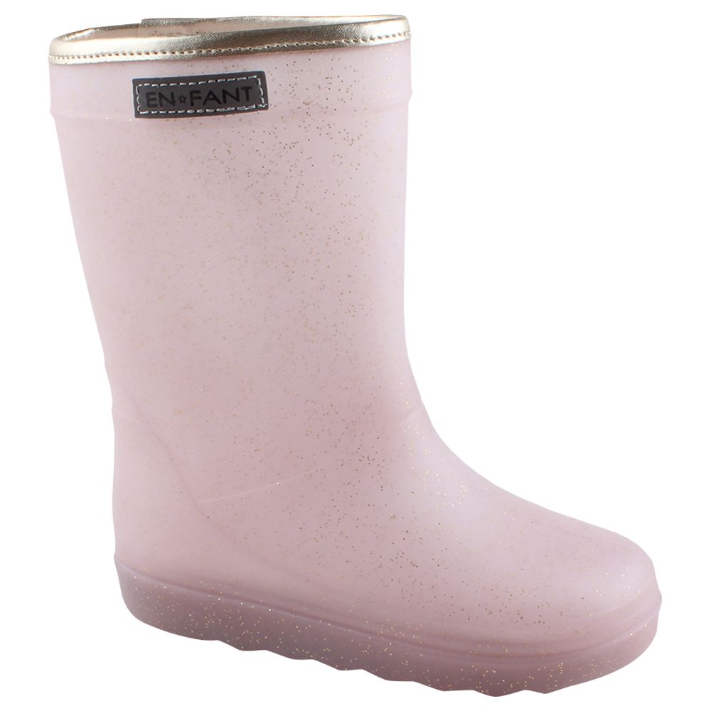 rose gold rain boots