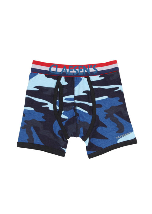 Claesens Claesen's boxer 2-pack light blue/ army - 92