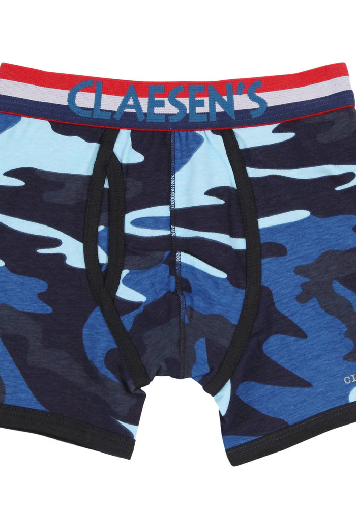 Claesen's boxer 2-pack light blue/ army - 92