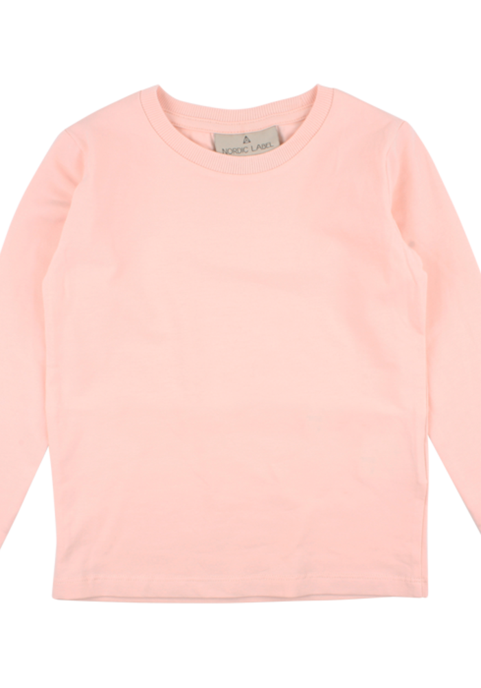 Basic longsleeve van Nordic label Roze