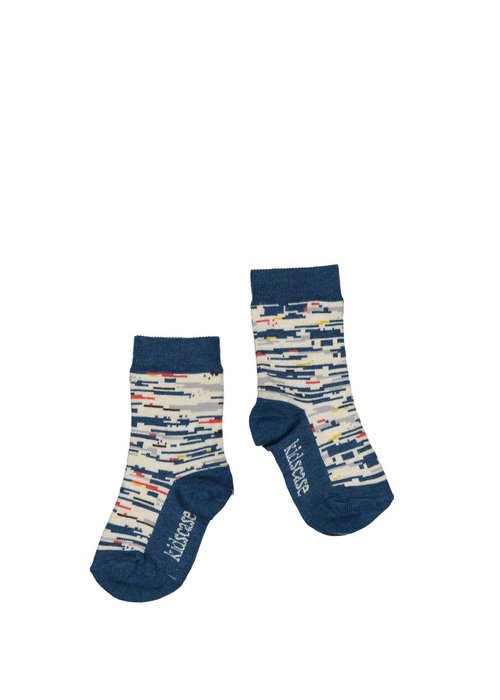 Kidscase Kidscase organic socks blue | 18 M