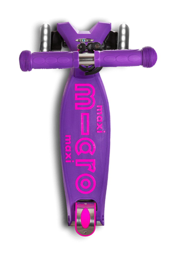 MAXI MICRO SCOOTER DELUXE PURPLE LED