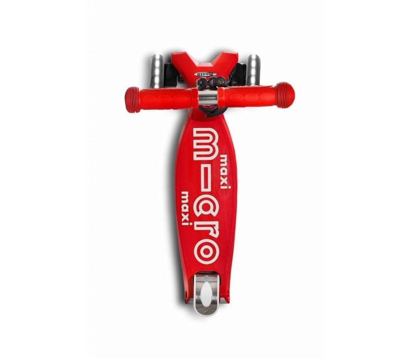 MAXI MICRO SCOOTER DELUXE RED LED