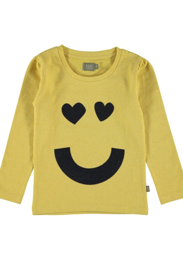 Kidscase Sam girls print t-shirt yellow | 04 Y