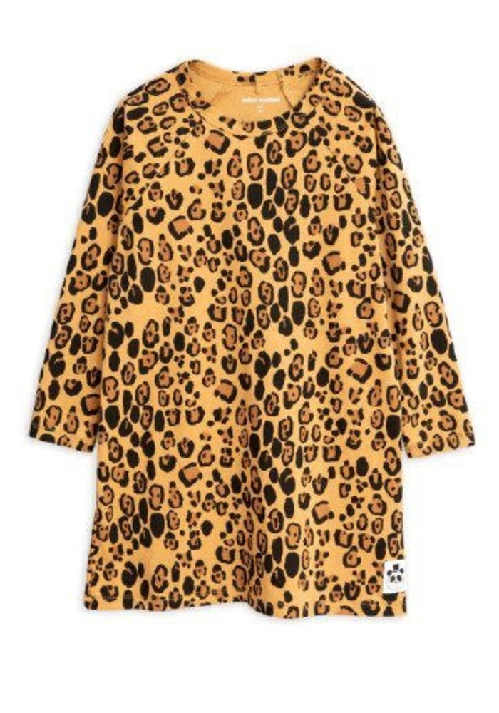 Mini Rodini Dress Leopard Longsleeve