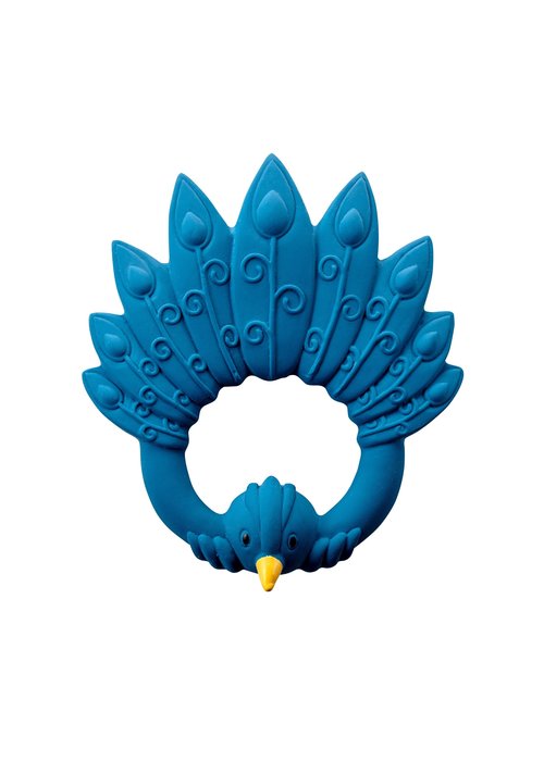 Natruba Natruba Teether Peacock Blue