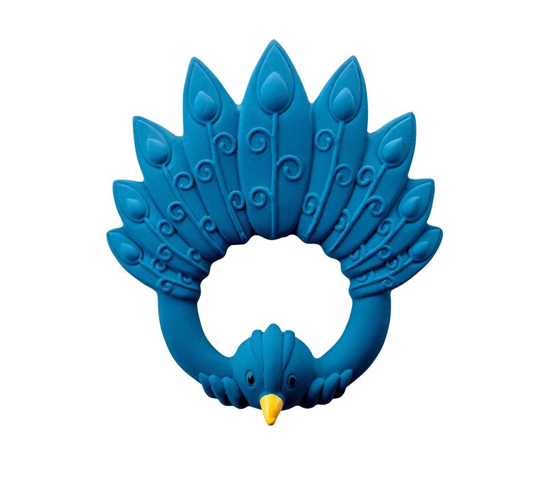 Natruba Teether Peacock Blue