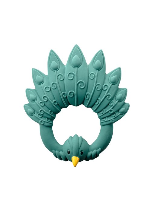 Natruba Natruba Teether Peacock Green