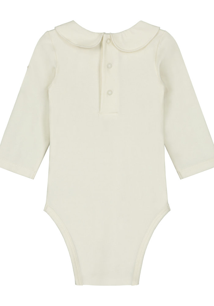 Gray Label Baby Collar Onesie Cream