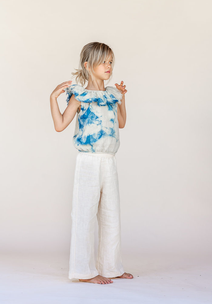 LONGLIVETHEQUEEN Linen Top Clouds | 02 Y