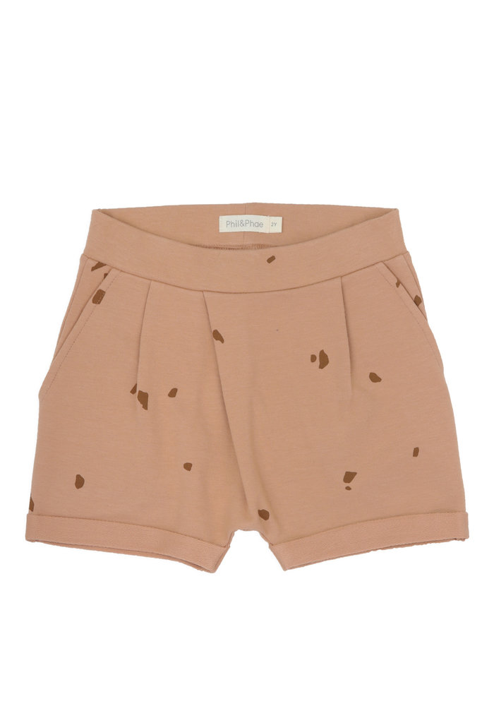 Phil&Phae Fold-over shorts stones 7/8 Y
