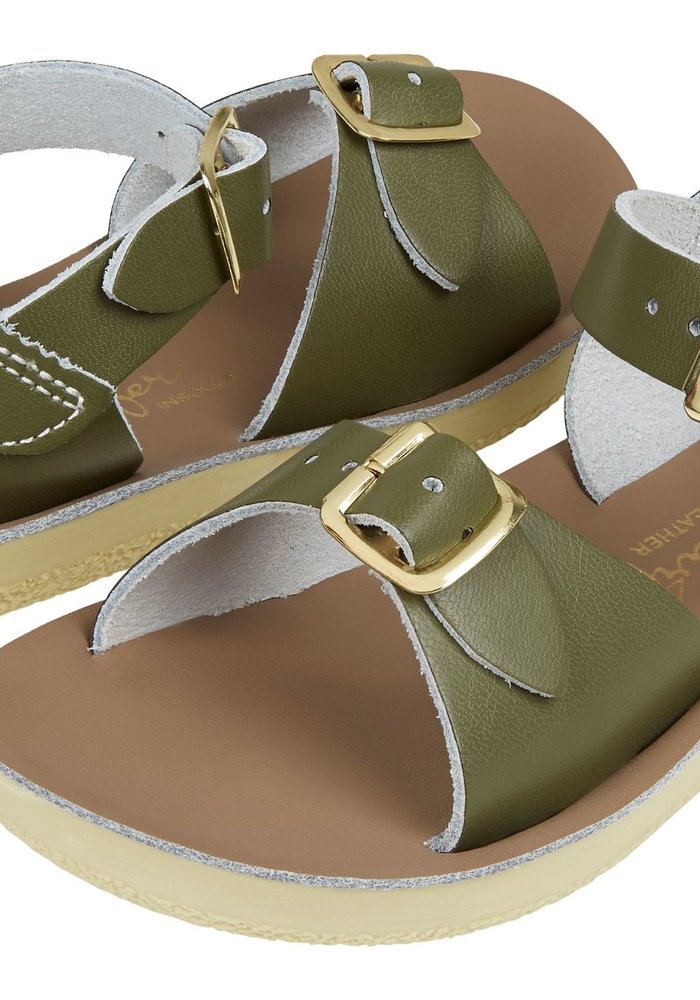 Salt-Water Sandals Surfer Olive