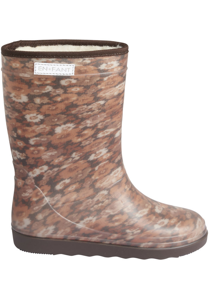Enfant Thermo Boots Print Chestnut
