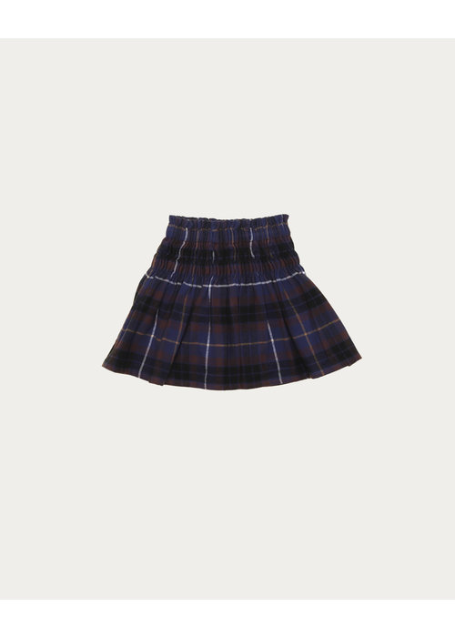 The Campamento The Campamento Blue Checked Skirt 7-8 Y