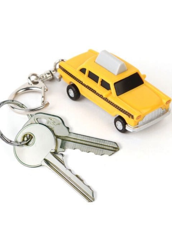 Kikkerland Taxi Led Keychain