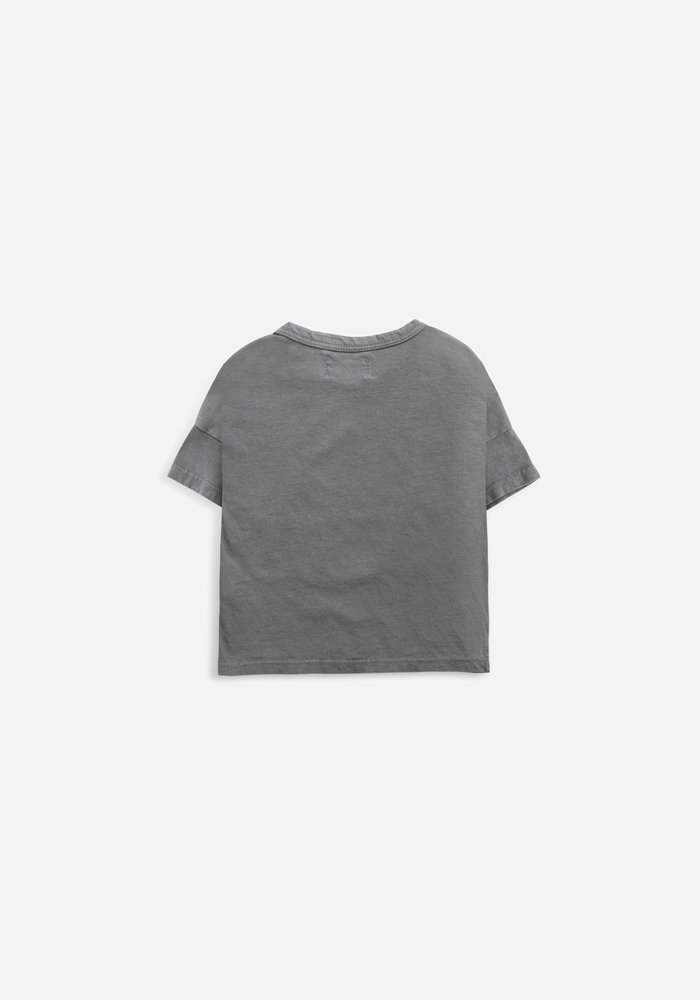 Bobo Choses Brick House short sleeve T-shirt Dark Grey
