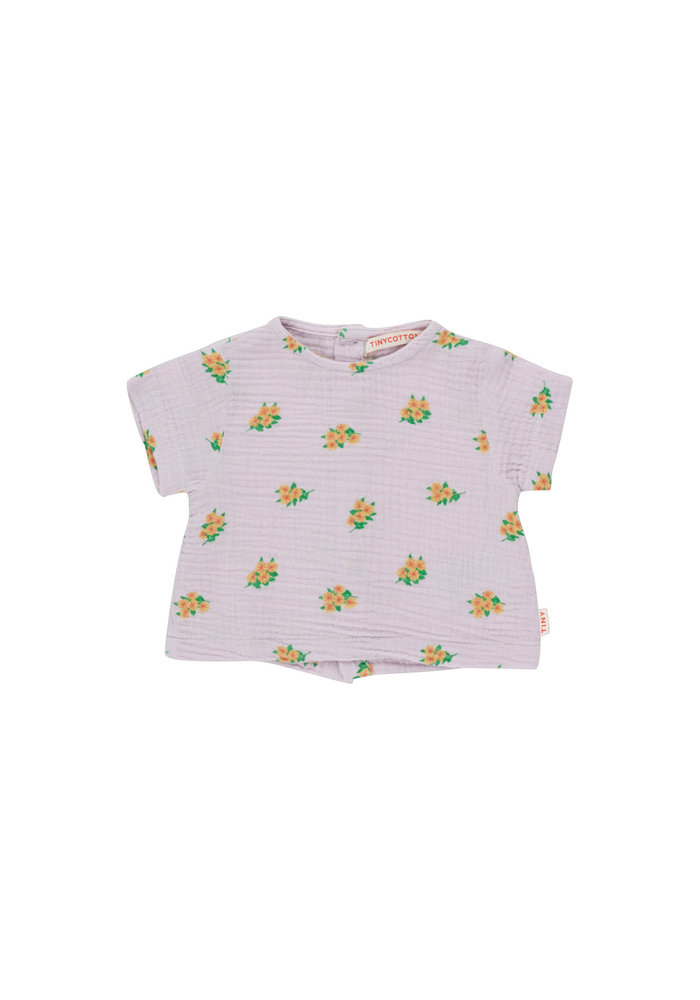 TINYCOTTONS FLOWERS BABY SHIRT - 62