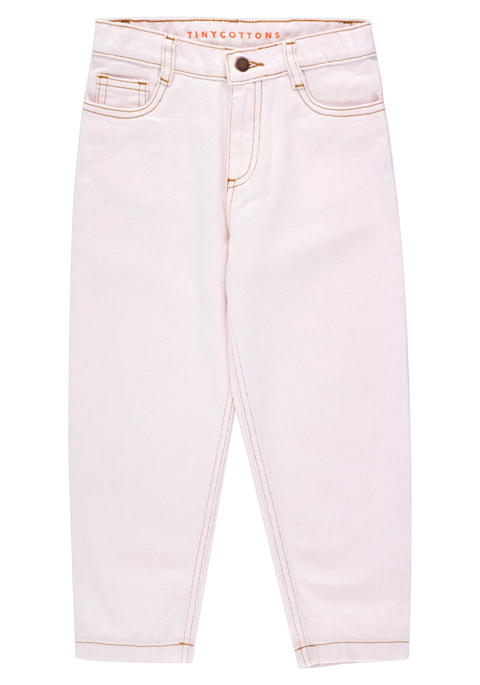 TINYCOTTONS TINY BAGGY JEANS pastel pink