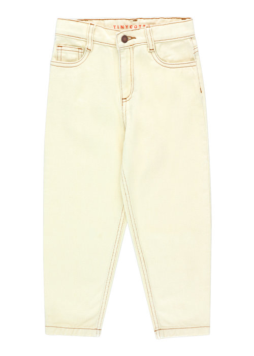 TINYCOTTONS TINYCOTTONS TINY BAGGY JEANS pastel Yellow