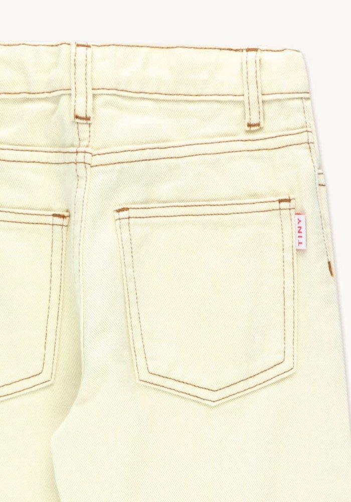 TINYCOTTONS TINY BAGGY JEANS pastel Yellow