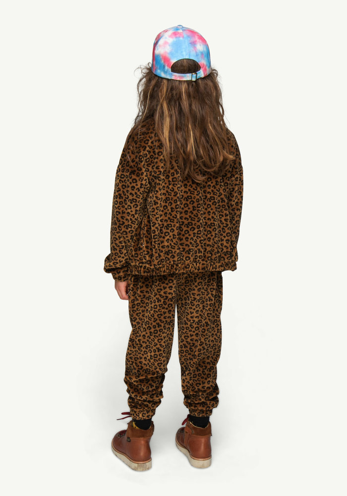 Maed for Mini Lovely leopard zip sweater