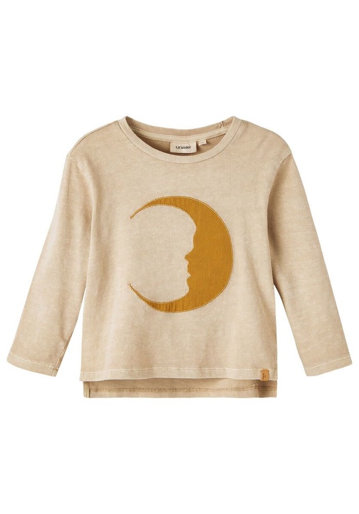 LIL' ATELIER LOOSE TOP MOON HUMUS