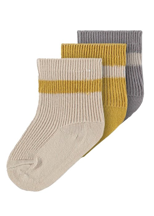 Lil' Atelier LIL' ATELIER 3 PACK BABY SOCKS