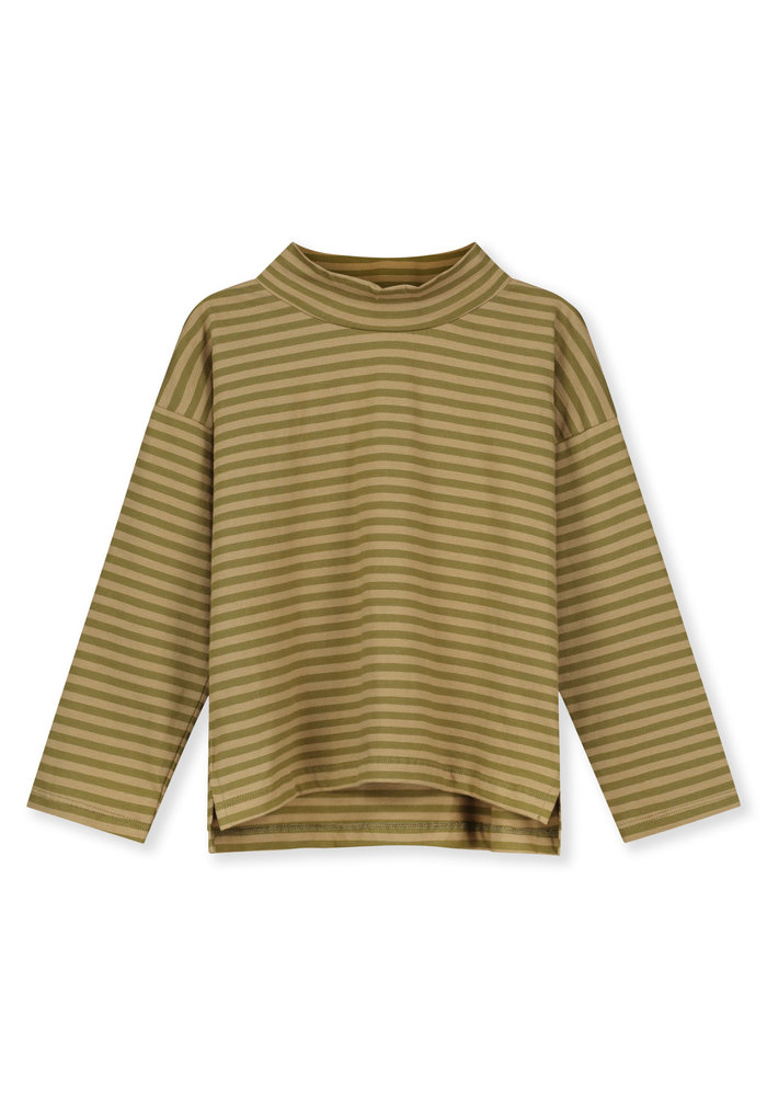 Gray Label L/S Turtle Tee Olive Green/Peanut