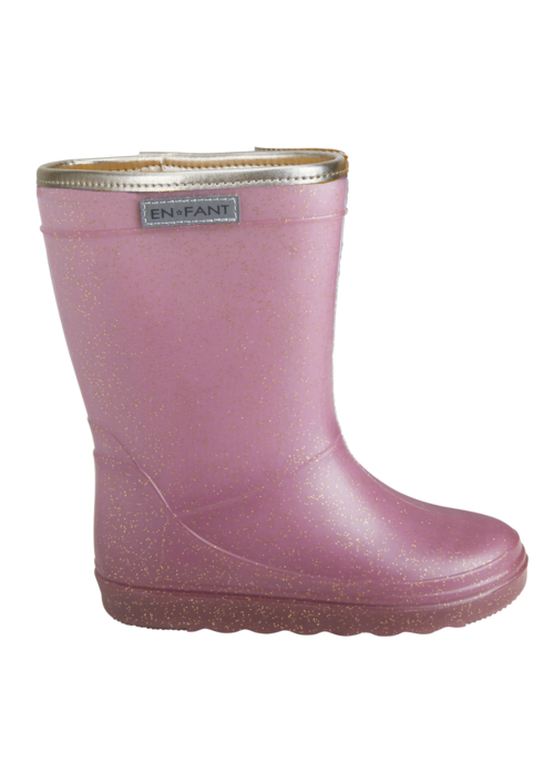 EN FANT Enfant Thermo Boots Glitter Metalic Flint