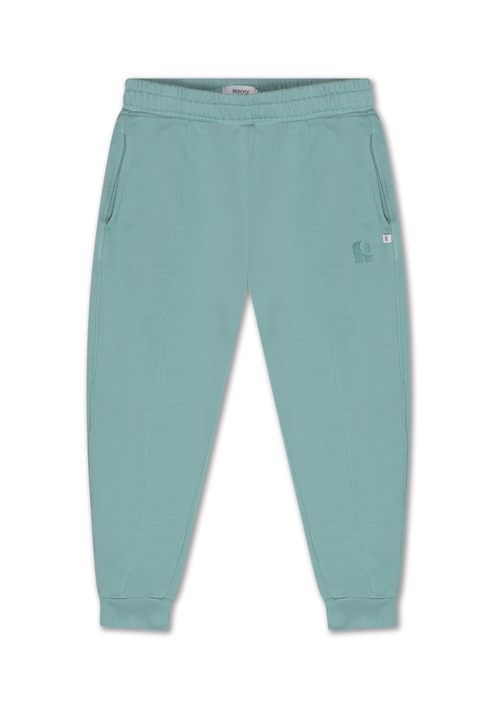 REPOSE AMS JOGGER GREYISH TURQUOISE