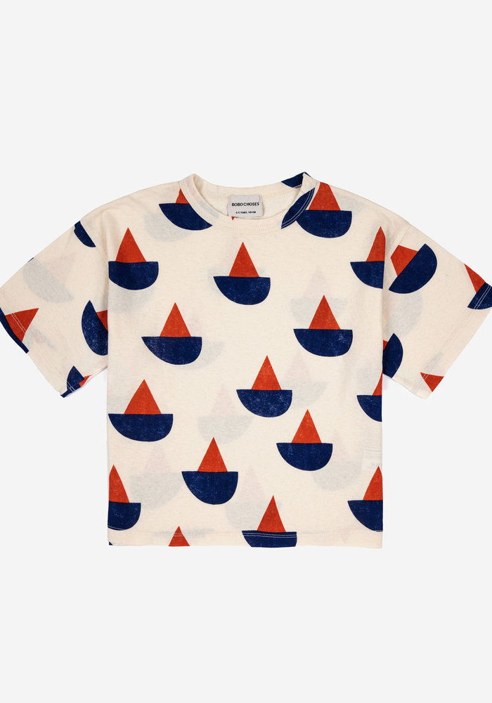 BOBO CHOSES SAIL BOATS ALL OVER T-SHIRT