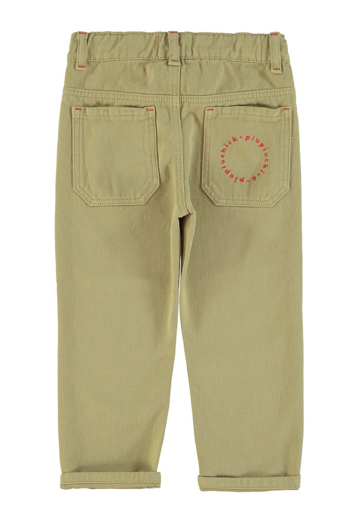 PIUPIUCHICK UNISEX TROUSERS | KHAKI