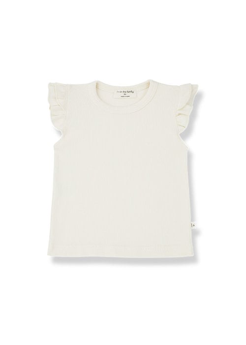 1+ IN THE FAMILY 1+ IN THE FAMILY SILVANA GIRLY TOP BONE