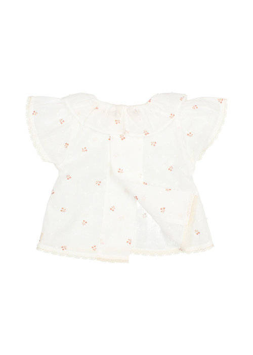 BUHO BUHO BABY CHERRY BLOUSE ECRU | 06 M