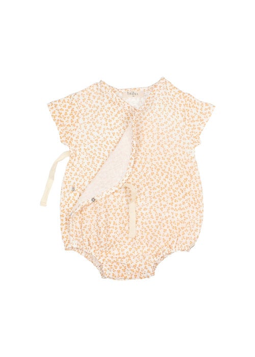 BUHO BUHO BABY CLOVER ROMPER CARAMEL | 03 M