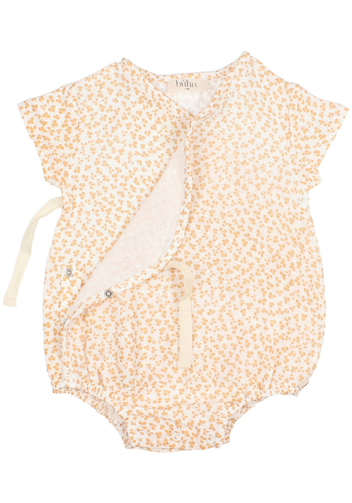 BUHO BABY CLOVER ROMPER CARAMEL | 03 M