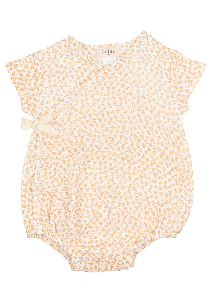 BUHO BABY CLOVER ROMPER CARAMEL | 03 M