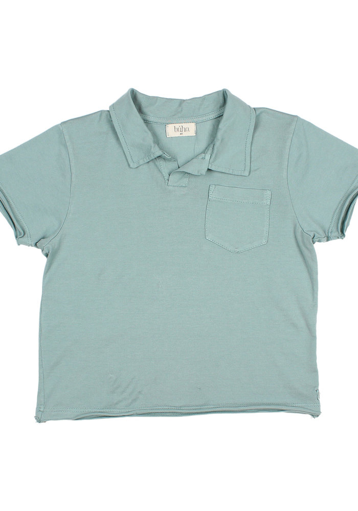 BUHO POLO T-SHIRT SEA PINE | 06 Y