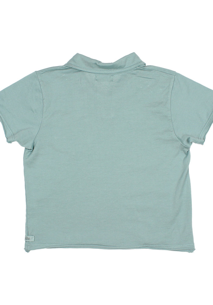 BUHO POLO T-SHIRT SEA PINE | 06 Y