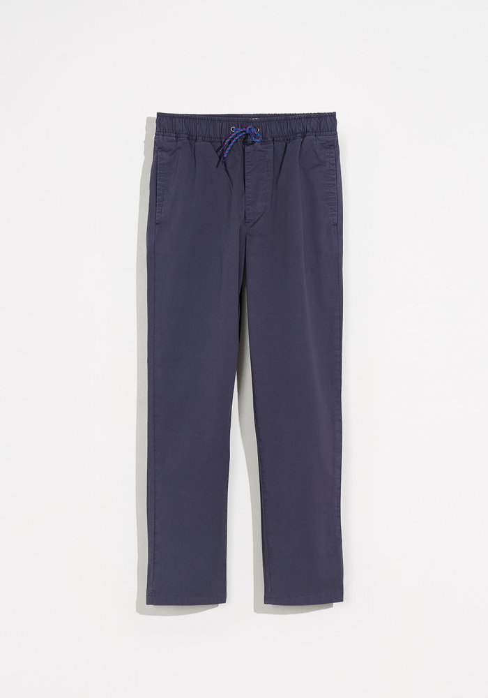 BELLEROSE  PHAREL TROUSERS BLUE NIGHTS