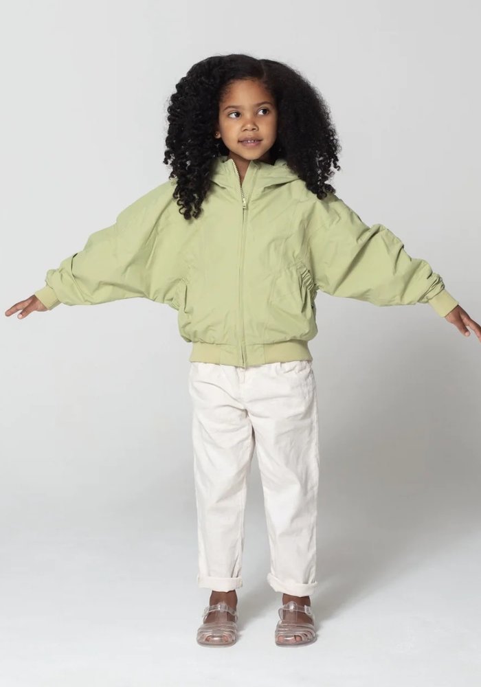 GOSOAKY SPINNING CAT WINTER PEAR GREEN | 5-6 Y