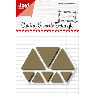 Joy!Crafts Scrap Snijstencil - Triangles
