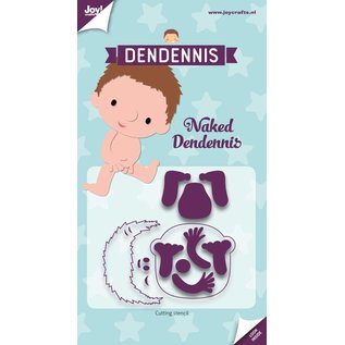 Joy!Crafts Snijstencil - Dendennis Party - Dendennis naakt