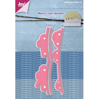 Joy!Crafts Snij-embosstencil - Mery's Rand Auto;s