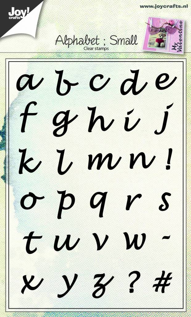 Betere Clearstamp - Alfabet Kleine letters - Every lil' Thing RR-18